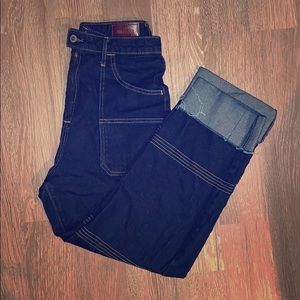 Hollister High-Rise Crop Boyfriend Jeans